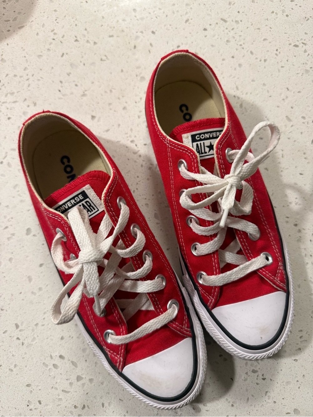 Red Converse - Picture 2 of 4